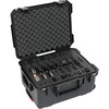 SKB 3I-2015-10B-M 8 Handgun Case with Wheels