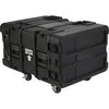 SKB 3SKB-R906U24 6U Roto Shock Rack 24 (61cm) Deep Rail To Rail with Wheels