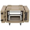 SKB 3SKB-R906U24T 6U Tan Roto Shock Rack 24 (61cm) Deep Rail To Rail