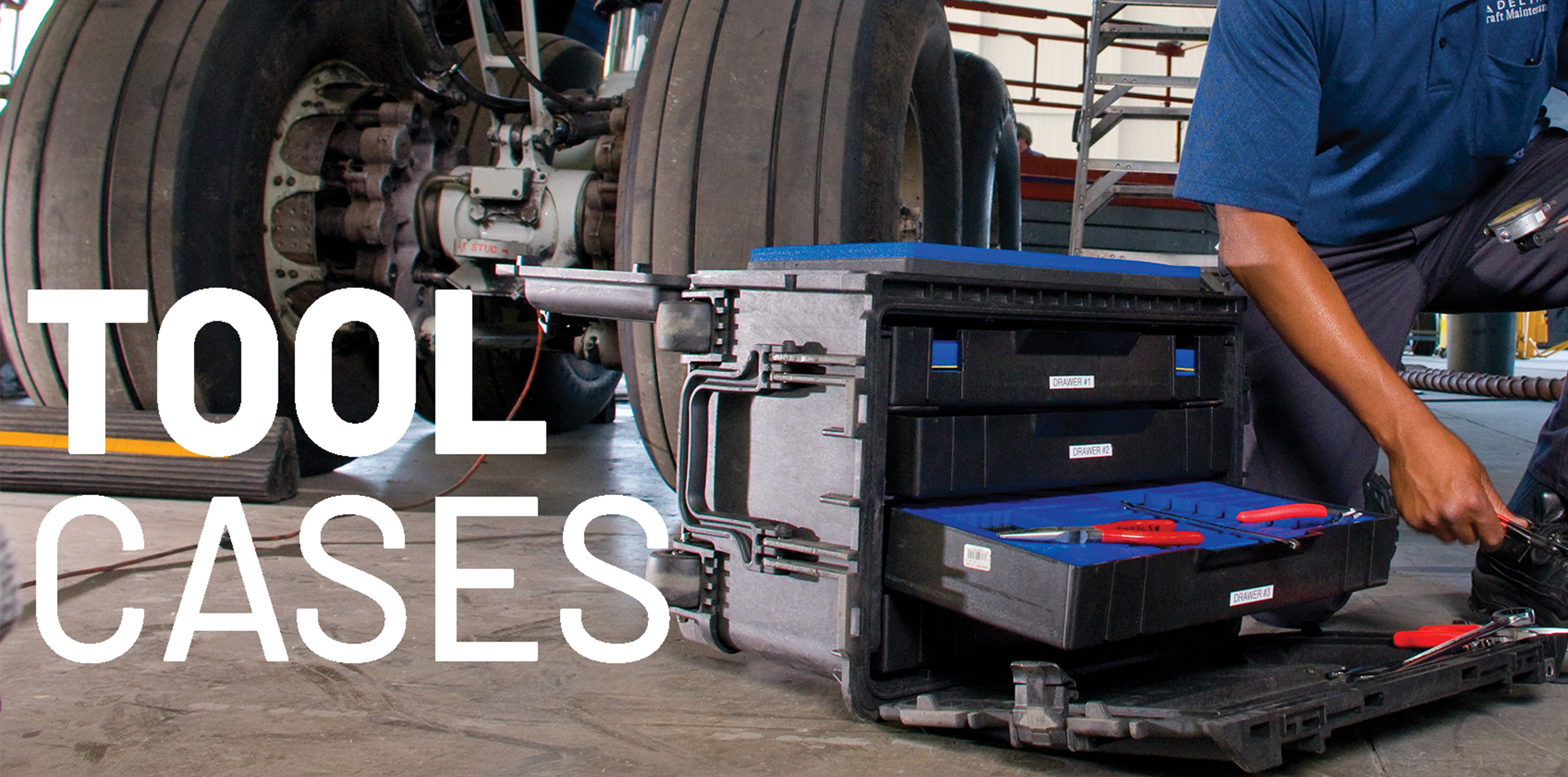 Tool Cases from GT line, Peli, Max, Parat, B&W, Zarges etc