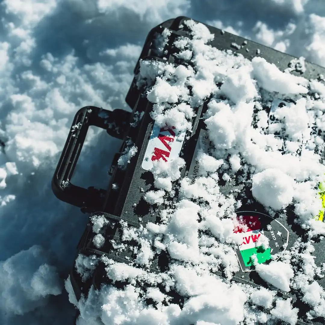 MAX300 Case in the Snow